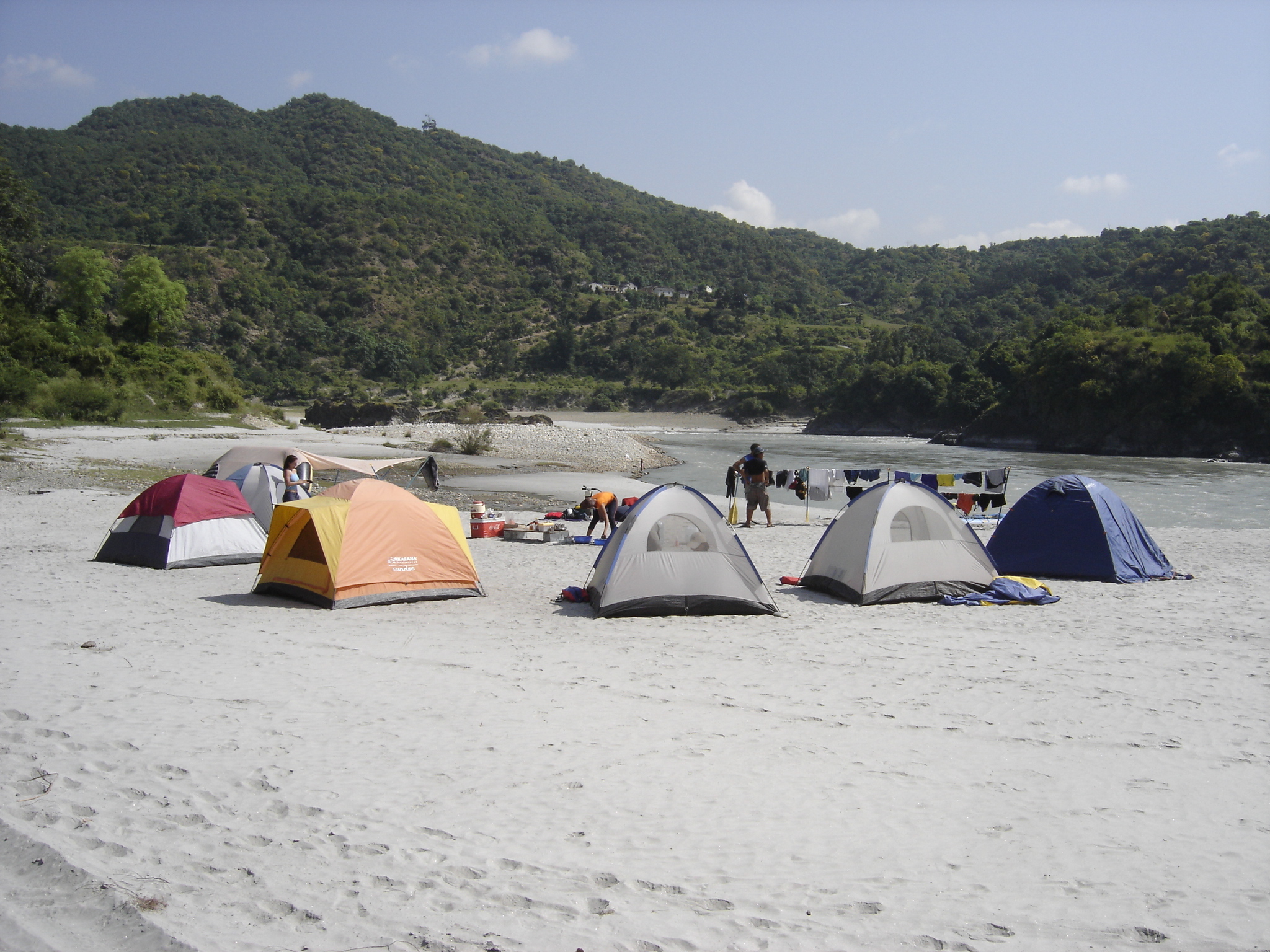Rafting adventure on the Ganges